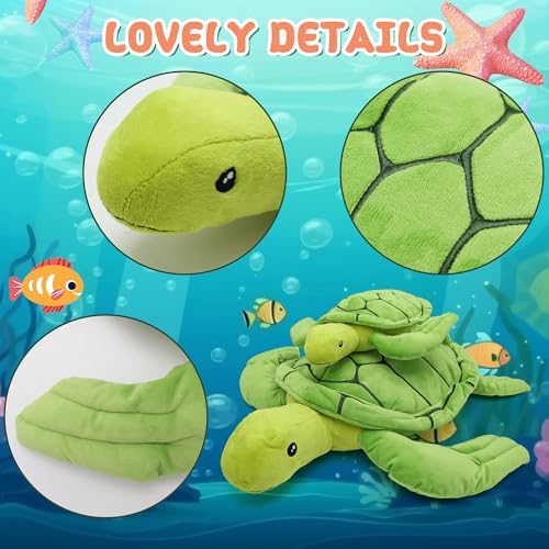 Giant Turtle Plush Animal 24 Inch Soft Pillow