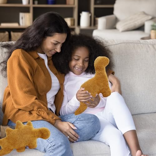 2 Pack Dino Nugget Plush Pillow