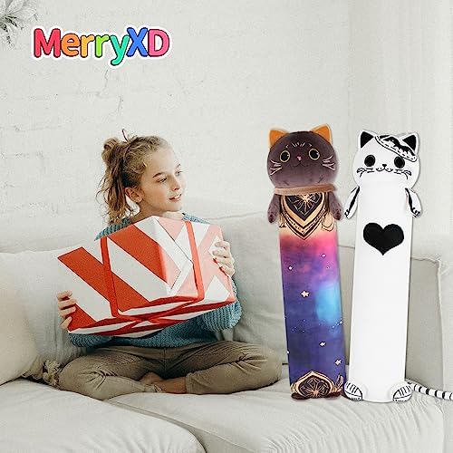 MerryXD Kawaii Cat Plush Body Pillow