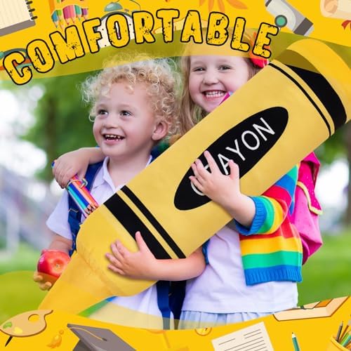 30 Inch Crayon Shaped Plush Pillow 1