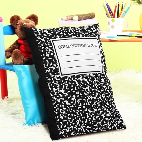 30 Inch Composition Notebook Throw Pillow