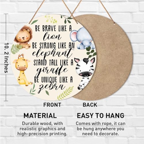 Muktoujaumai Nursery Wall Decor Sign