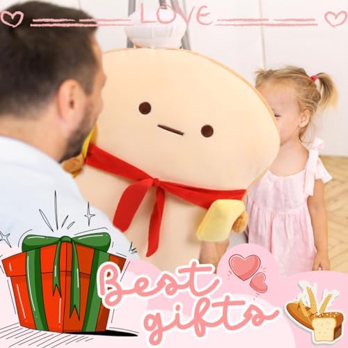 ARELUX 177in Cute Toast Plush Pillow