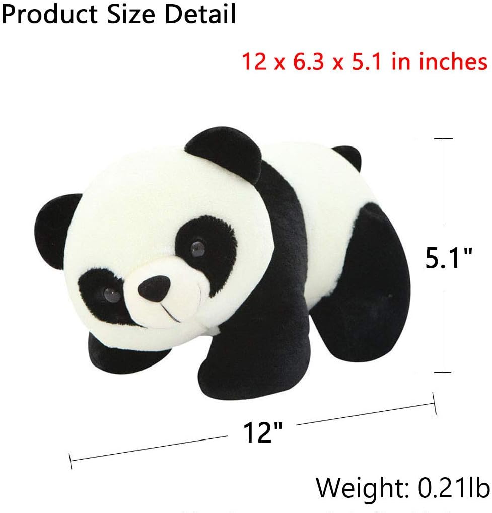 12 Inches Stuffed Panda Plush Toy
