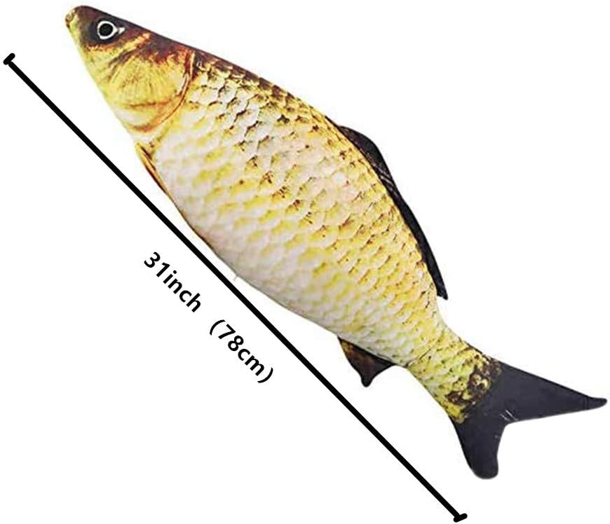 JULAN 3D Giant Soft Fish Pillow