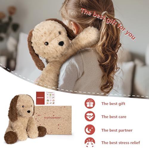 Niuniu Daddy 14 Inch Weighted Plush Dog