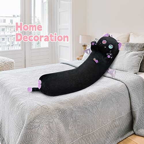 Long Cat Plush Body Pillow for Kids