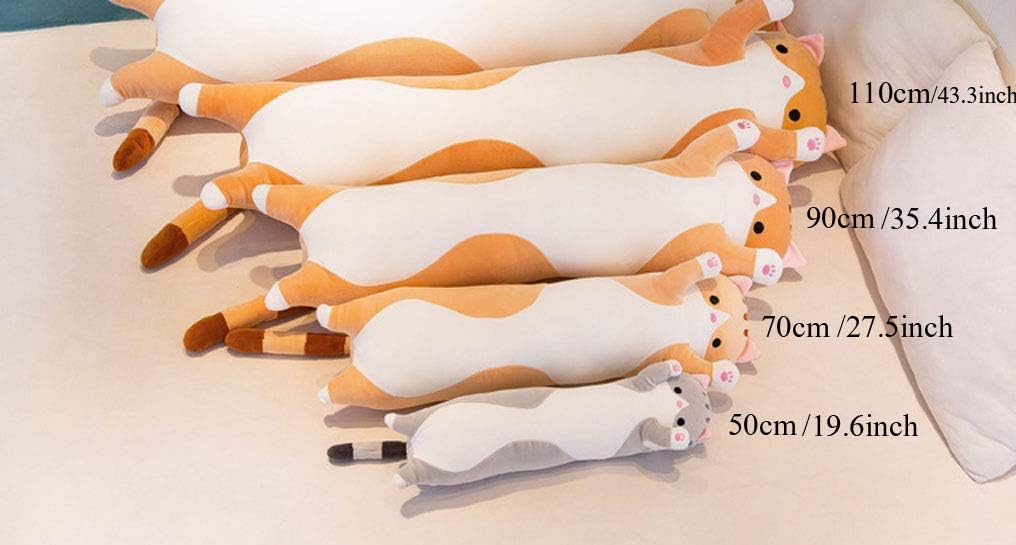 123Arts Cartoon Cat Soft Plush Pillow
