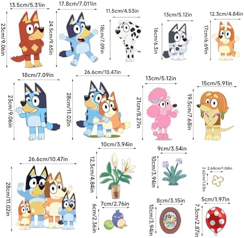 DERUN Trading Wall Decals Cute Poodle Stickers