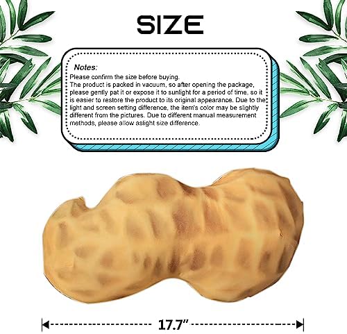 177 In Peanut Plush Stuffed Animal Pillow