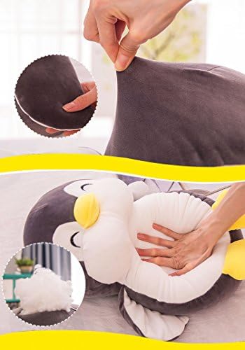 12 Inch Gray Stuffed Penguin Plush Toy 1