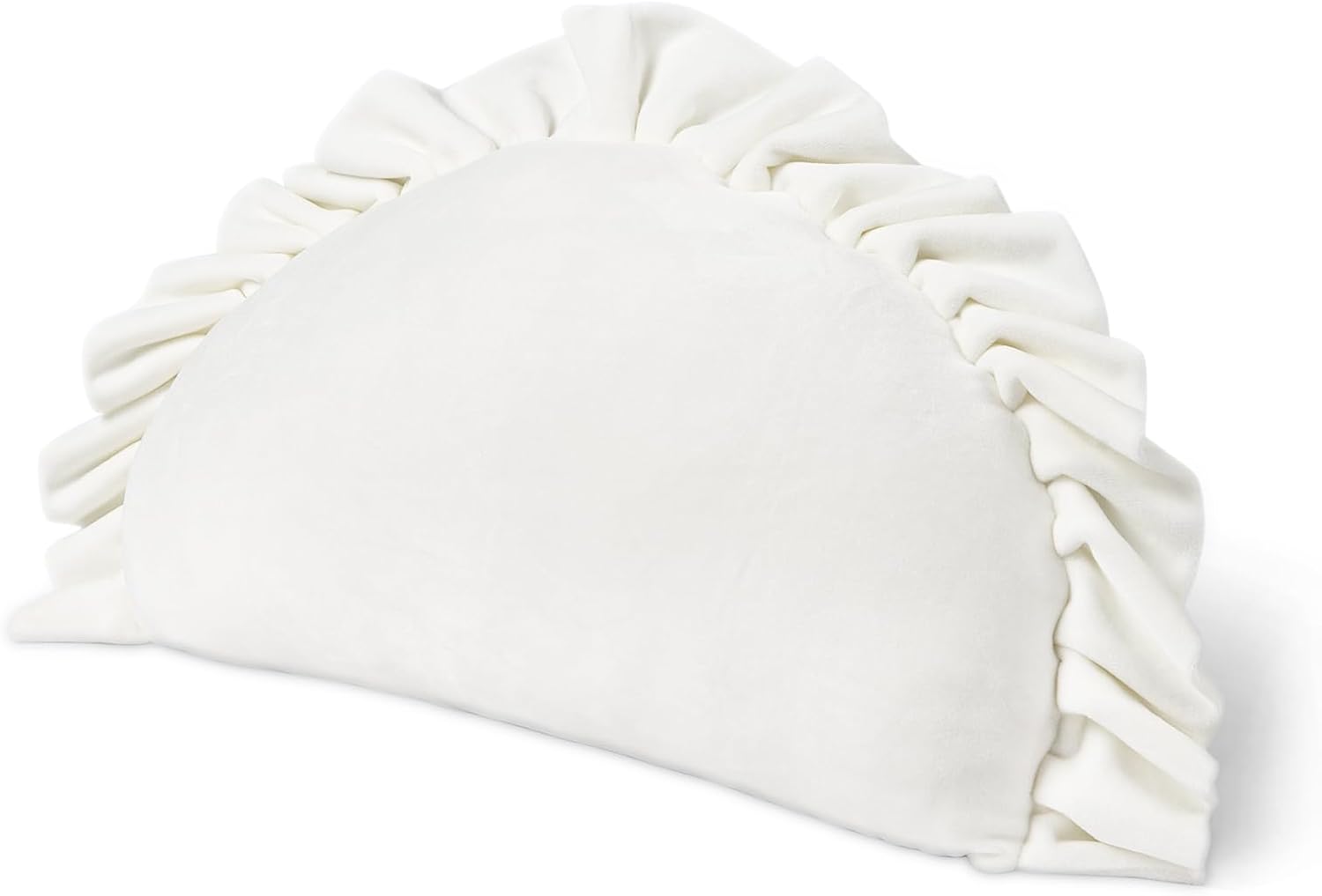Dumpling Plush Pillow Toy White 157in