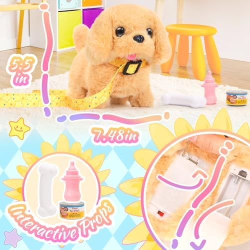 Tagitary Plush Walking Dog Toy 1