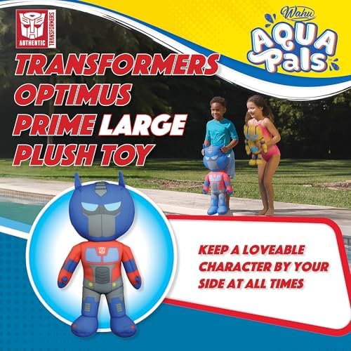 WAHU Aqua Pals Transformers Optimus Prime Plush Toy 1