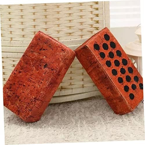 HOOTNEE 2Pcs Foam Plush Bricks Pillow Toy