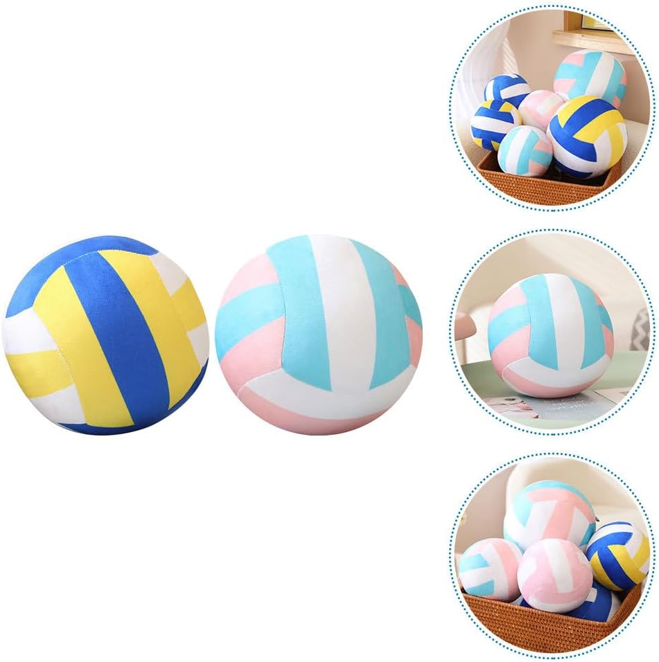 Gadpiparty 2 Pack Plush Volleyball Pillows 1