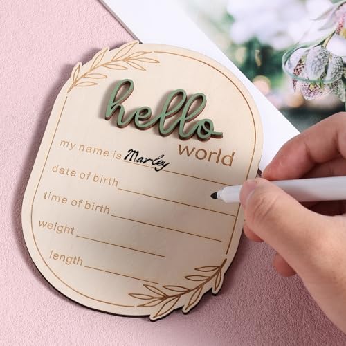Gosknor Baby Announcement Wall Plaque