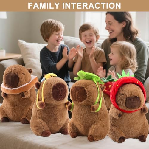 Capybara Plush Pillow Stuffed Animal Toy
