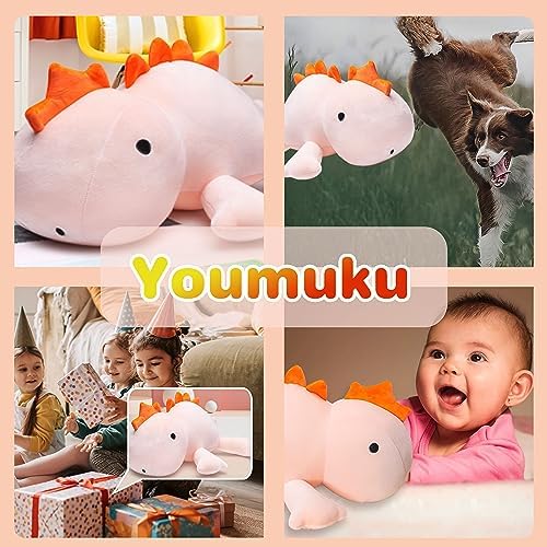 Weighted Dinosaur Plush Toy for Kids and Adults