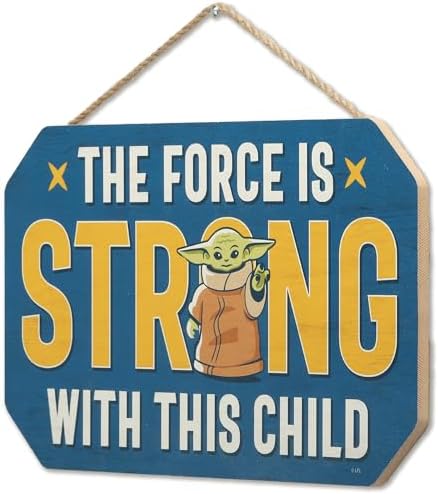 Disney Star Wars Baby Yoda Wall Sign