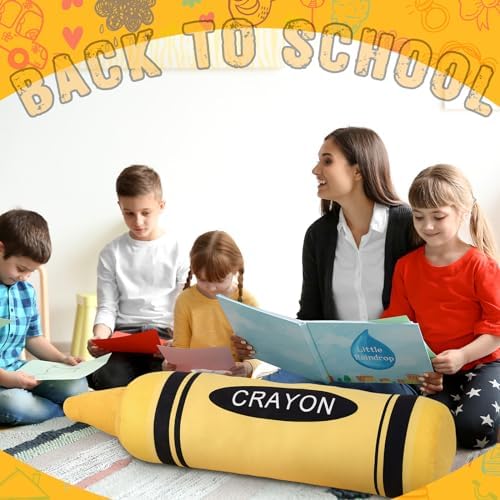 30 Inch Crayon Shaped Plush Pillow 1