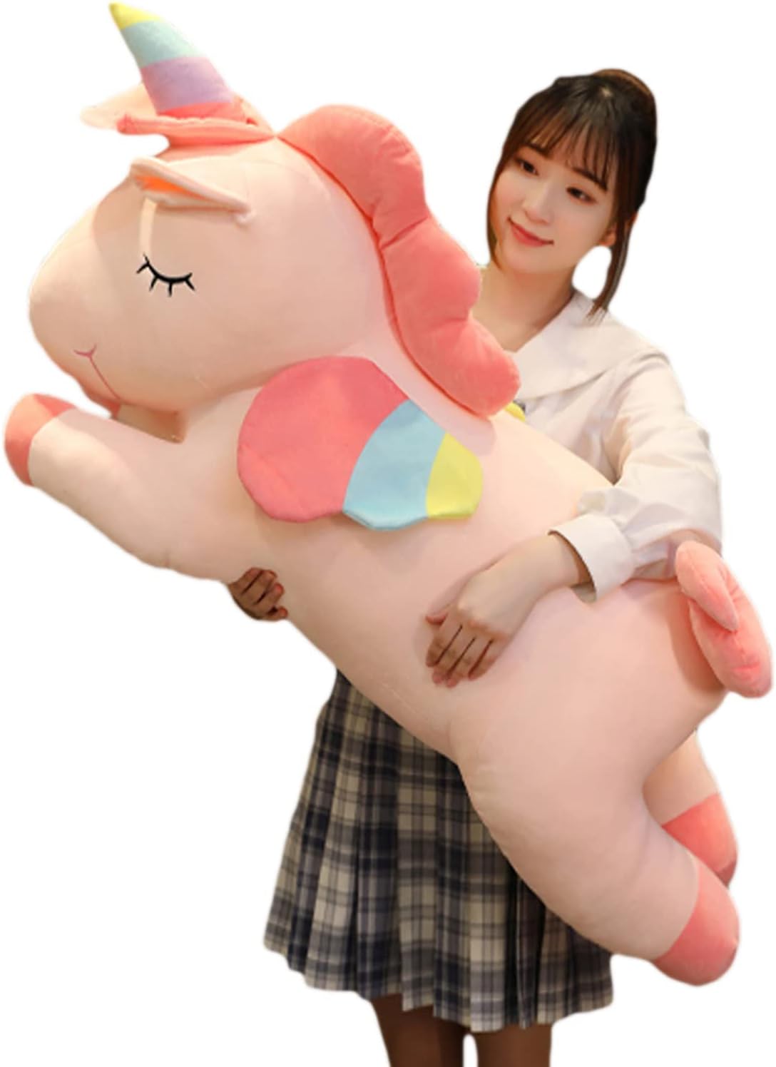Cute Unicorn Plush Hugging Pillow Toy
