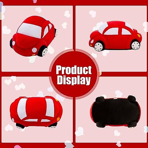 Car Plush Pillow Cute Toy Decor Gift for Kids