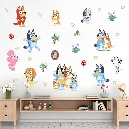 DERUN Trading Wall Decals Cute Poodle Stickers
