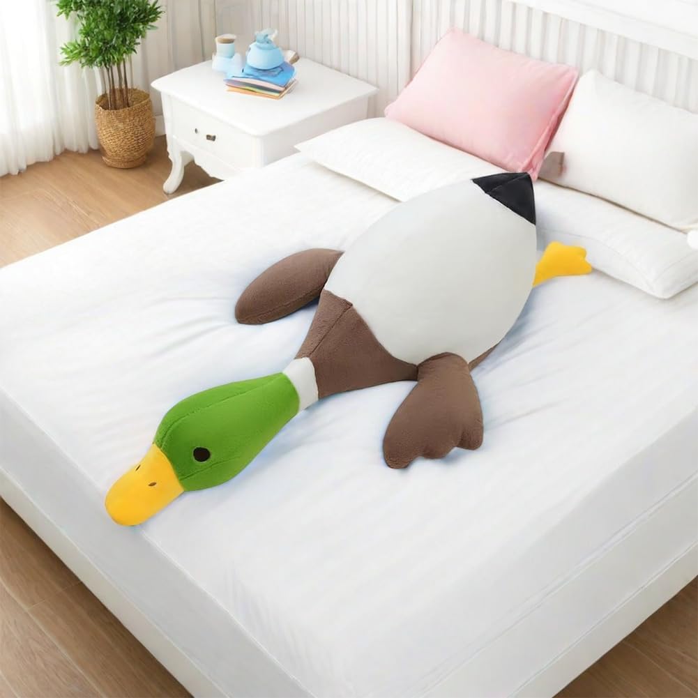Giant Mallard Duck Plush Pillow