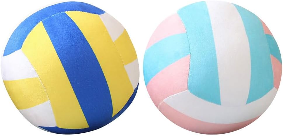 Gadpiparty 2 Pack Plush Volleyball Pillows 1