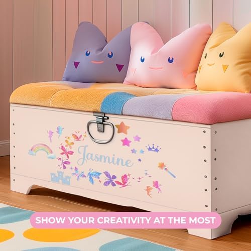 Personalized Name Wall Decals for Girls Bedroom 1