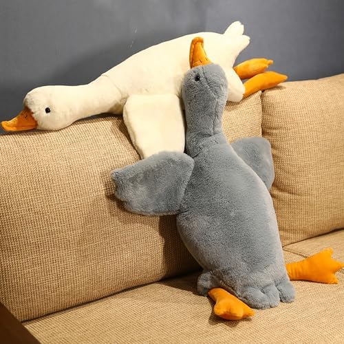 Giant Goose Plush Pillow - 51 in White