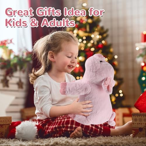 Meowtastic Weighted Plush Pig