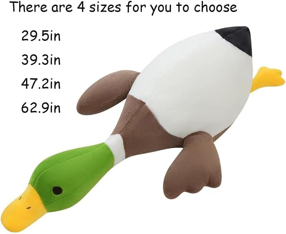Giant Mallard Duck Plush Pillow for All Ages