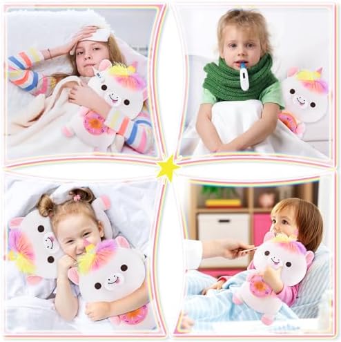 Achwishap Get Well Soon Unicorn Plush Pillow