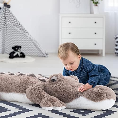 MorisMos 46 Inch Giant Alligator Plush