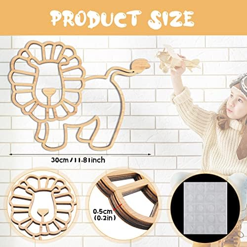Yulejo 3 Piece Jungle Themed Wall Decor