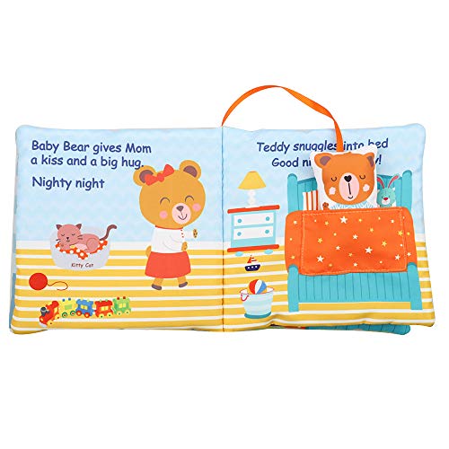 Teddy Bear Baby Book Activity Soft Book