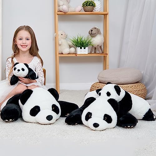Panda Weighted Plush Pillow Toy 1