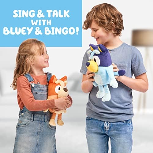 Bluey 12 Talking Bingo Plush