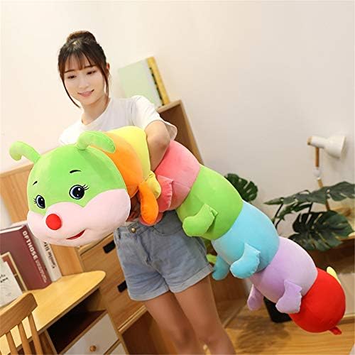 Multicolor Caterpillar Plush Hugging Pillow