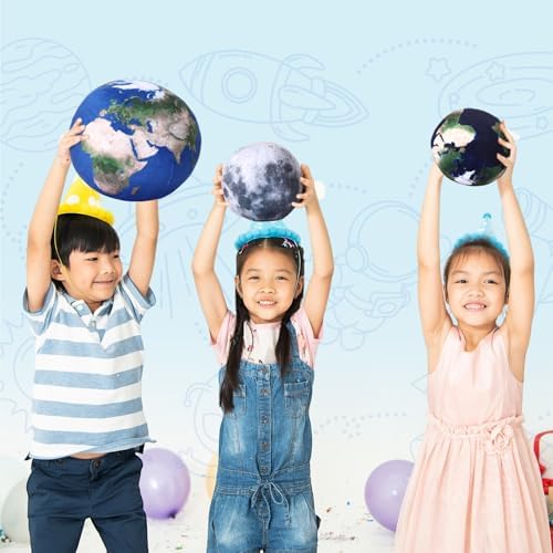 5 Planet Plush Pillow Set Sun Moon Earth