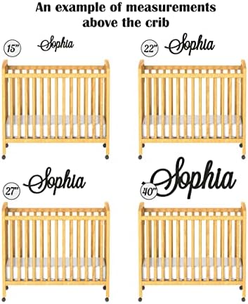 Personalized Wooden Name Sign for Nursery Wall Decor