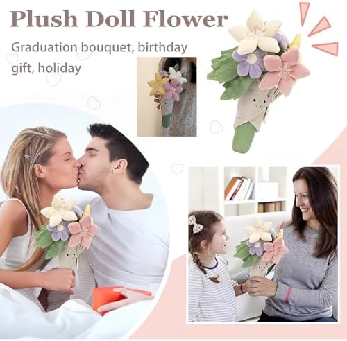 Cute Flower Plush Doll Stuffed Plant