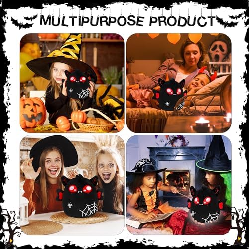Halloween Spider Plush Pillow Toy