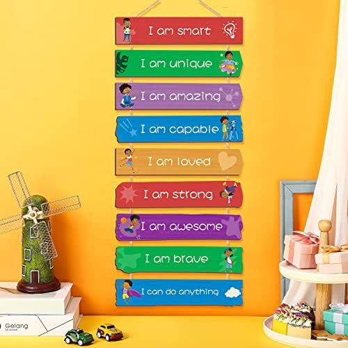 Chunful 9 Piece Wooden Wall Decor Set
