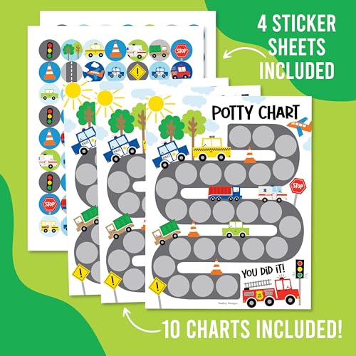 Hadley Designs Potty Training Chart for Boys 1