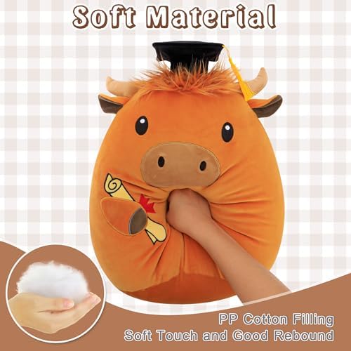 Class of 2026 18in Graduation Plush Cow