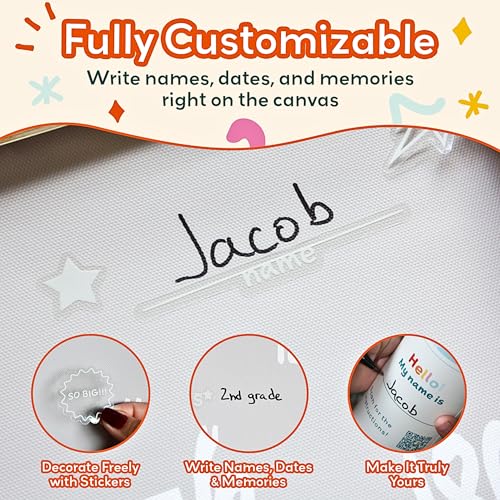 Customizable Kids Height Wall Chart 1
