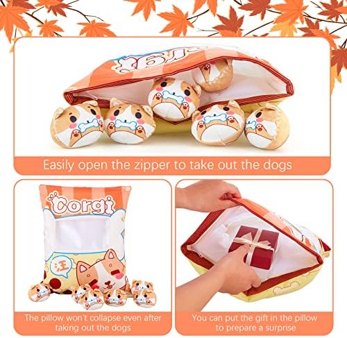 Civaner Cute Plush Pillow Kawaii Decor